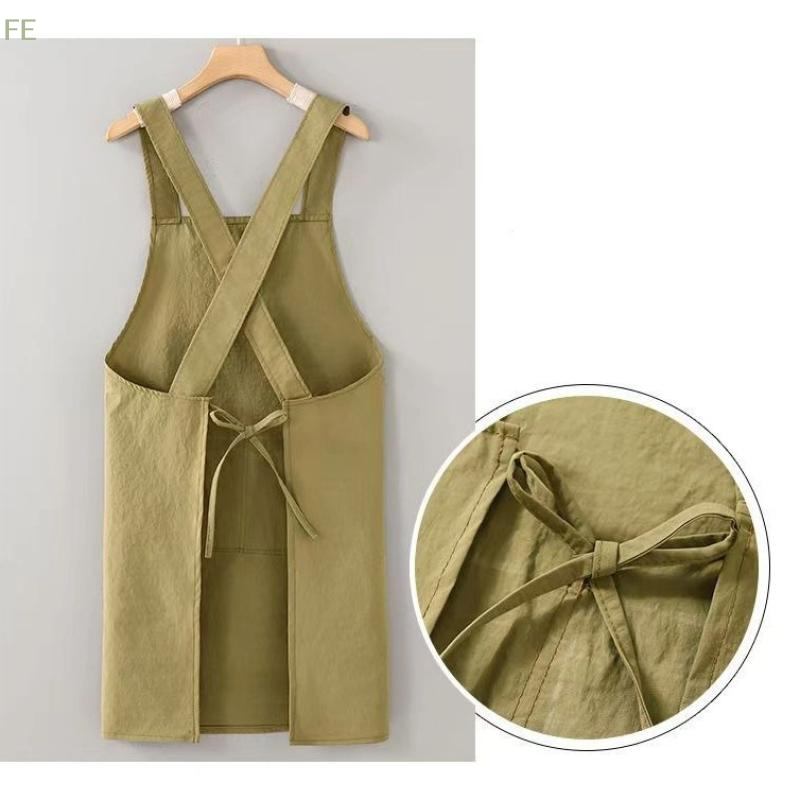 Home Cooking Restaurant - [F] Cooking Kitchen Aprons Breathable Wear