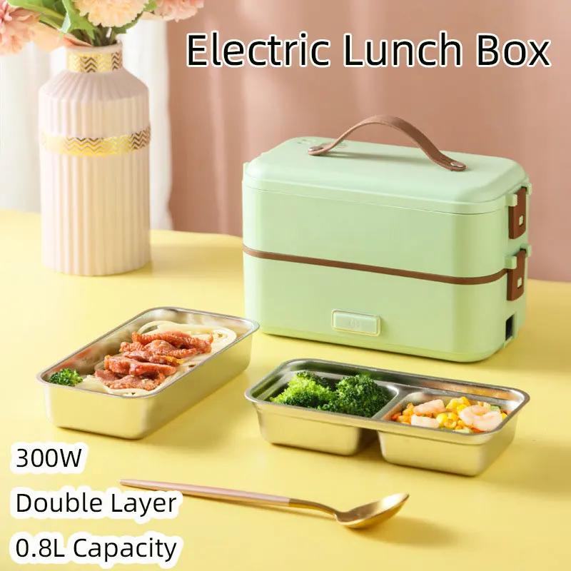 Home Cooking On - Portable Electric Lunch Box Rice Cooker