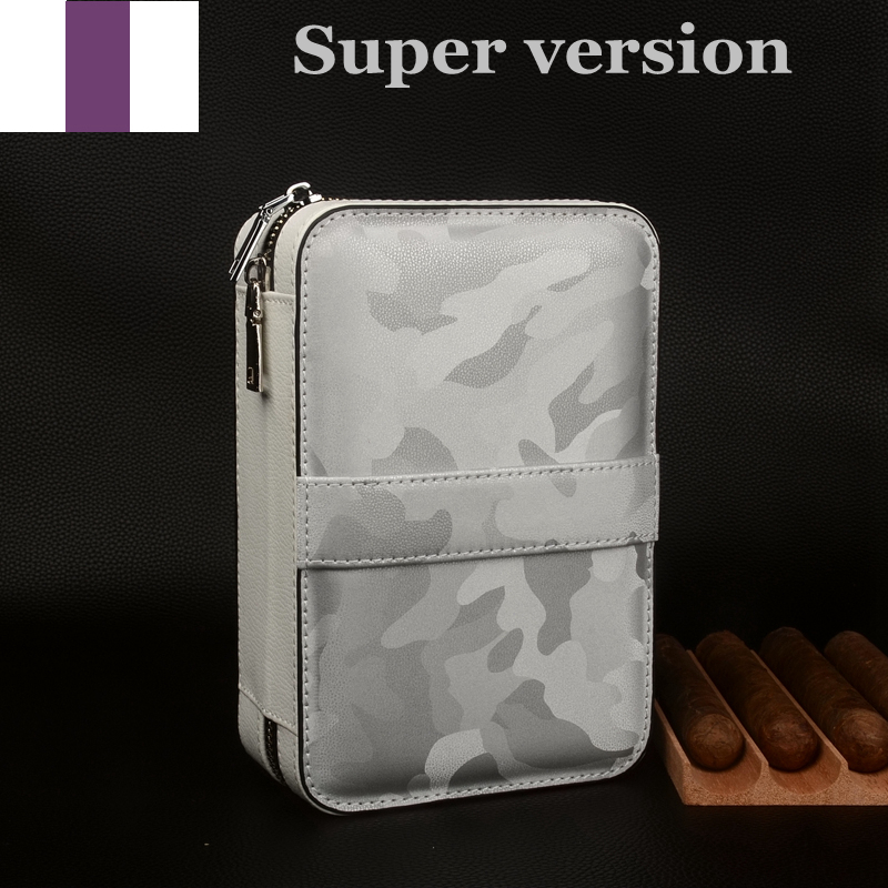 Travel Cigar Case Leather Ciga - Smoker Box Wood Chip review and price