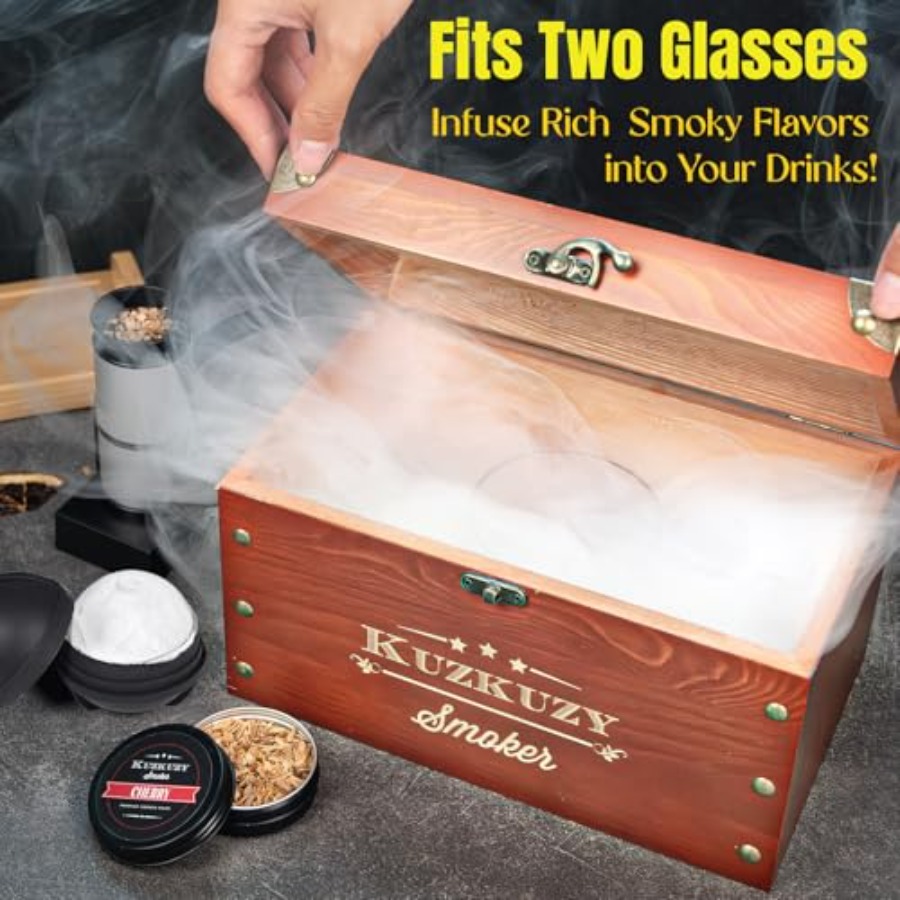 Cocktail Smoker Kit - Whiskey  - Smoker Box Wood Chip review and price