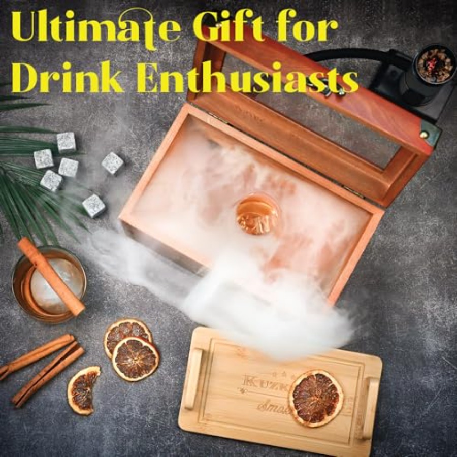 Cocktail Smoker Kit - Whiskey  - Smoker Box Wood Chip review and price