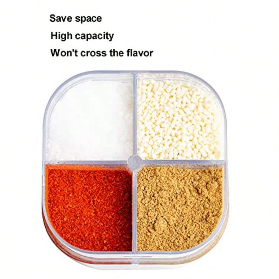 2 Pack 4 In 1 Spice Container  - Home Cooking Restaurant review and price