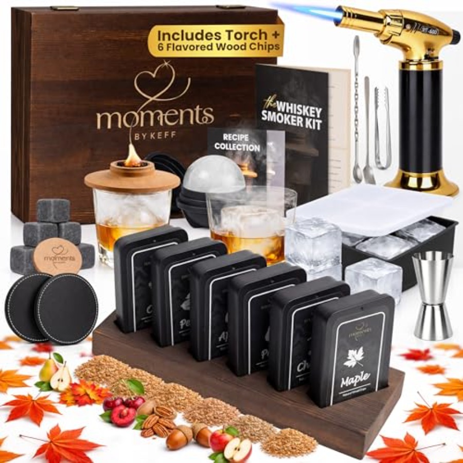 Premium Whiskey Smoker Kit Woo - Smoker Box Wood Chip review and price