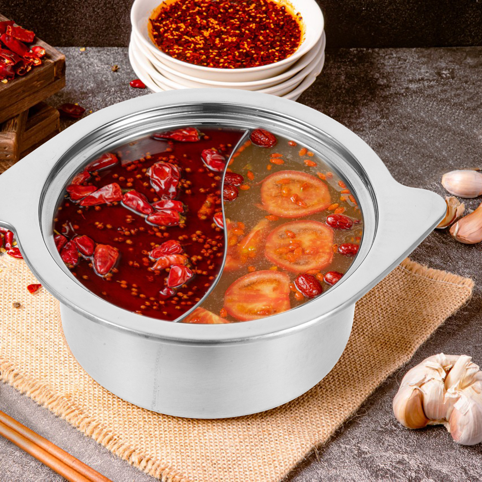 1Pcs Stainless Steel Dual-Serv - Home Cooking Restaurant review and price