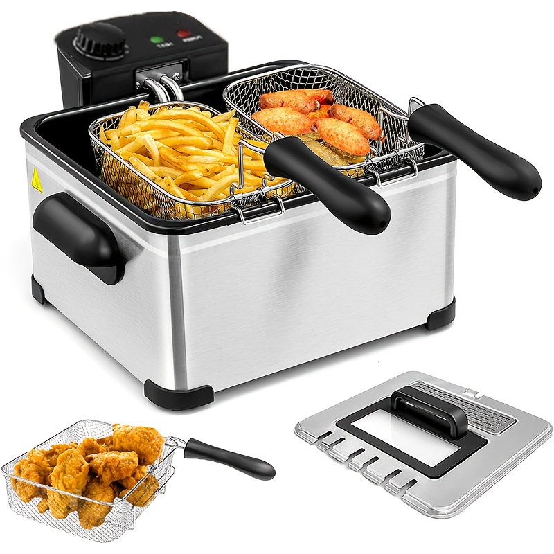 Stainless Steel Electric Oil P - Home Cooking In French review and price