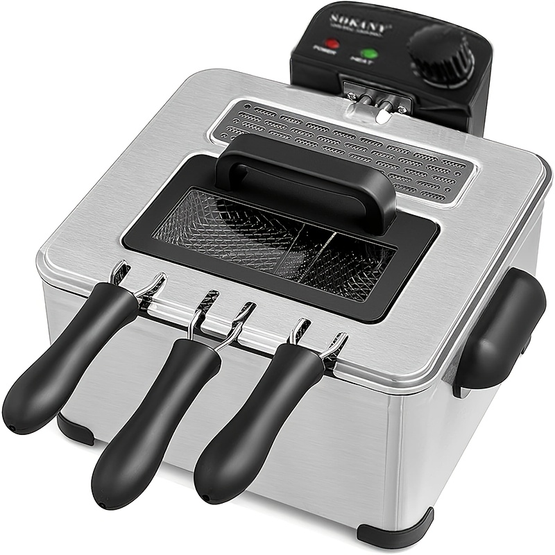 Stainless Steel Electric Oil P - Home Cooking In French review and price