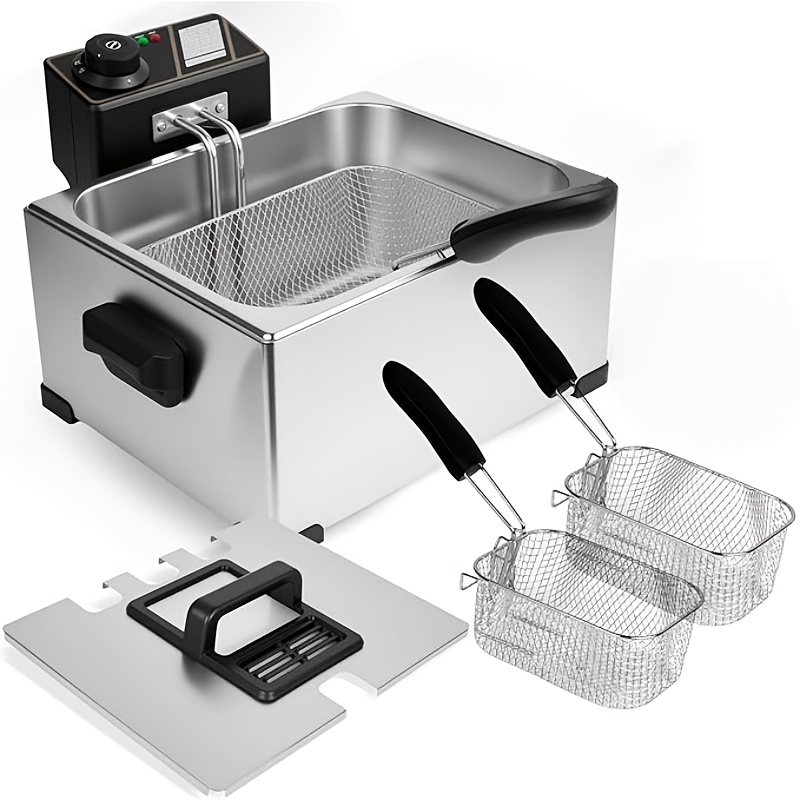 Stainless Steel Electric Oil P - Home Cooking In French review and price