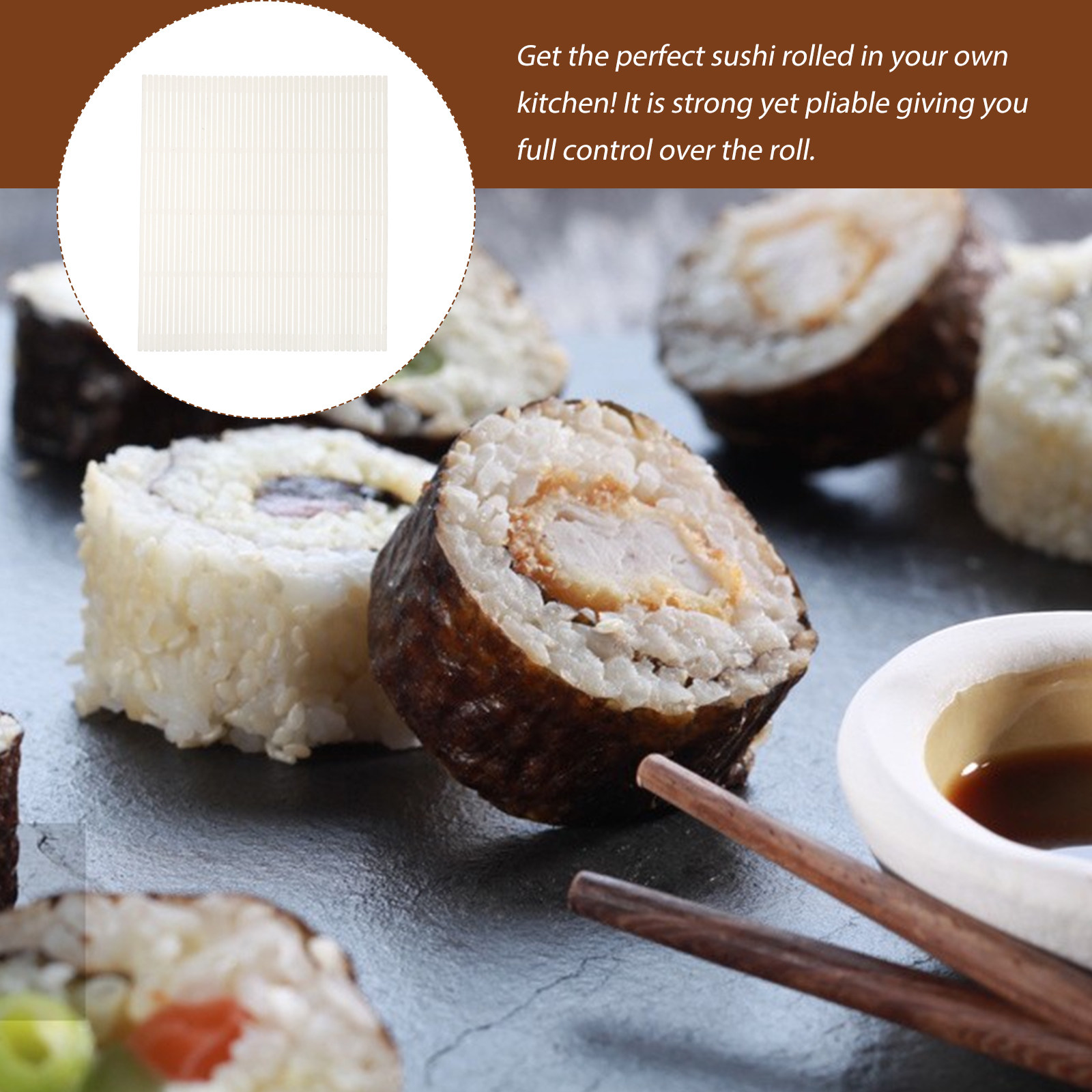 Sushi Roll Mat Professional No - Home Cooking Japanese Food review and price