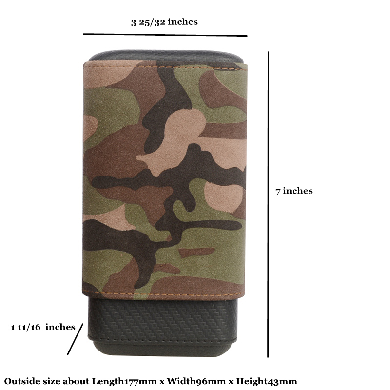 Super Large Cigar Case Camoufl - Smoker Box Wood Chip review and price