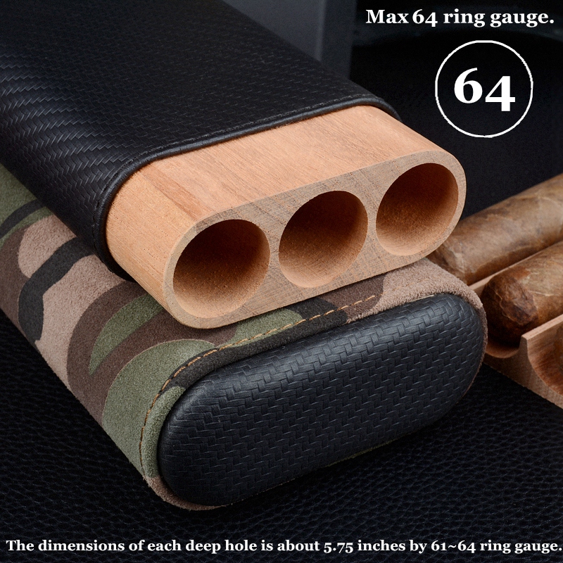 Super Large Cigar Case Camoufl - Smoker Box Wood Chip review and price