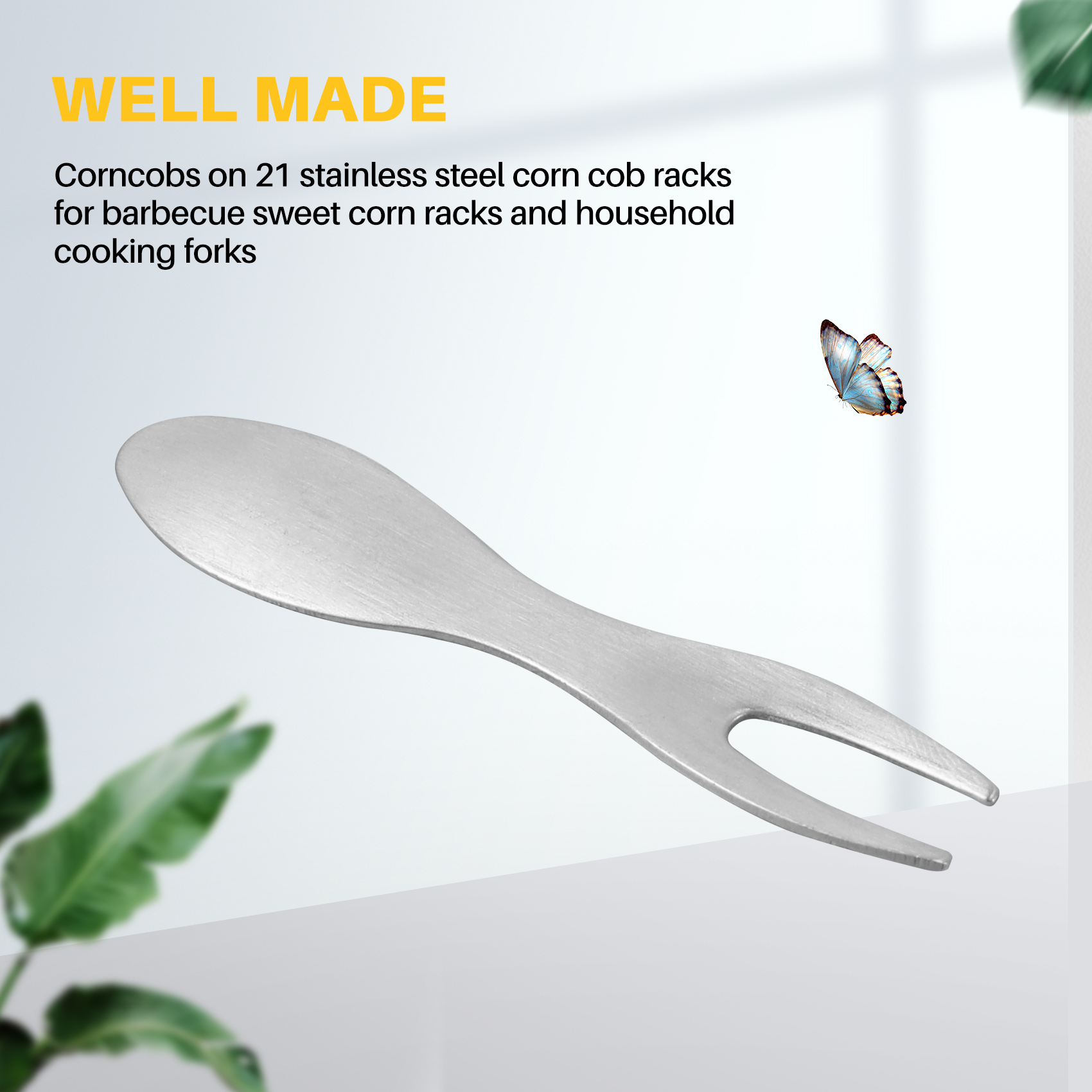 Corn Holders Set Of 21 Stainle - Home Cooking On review and price