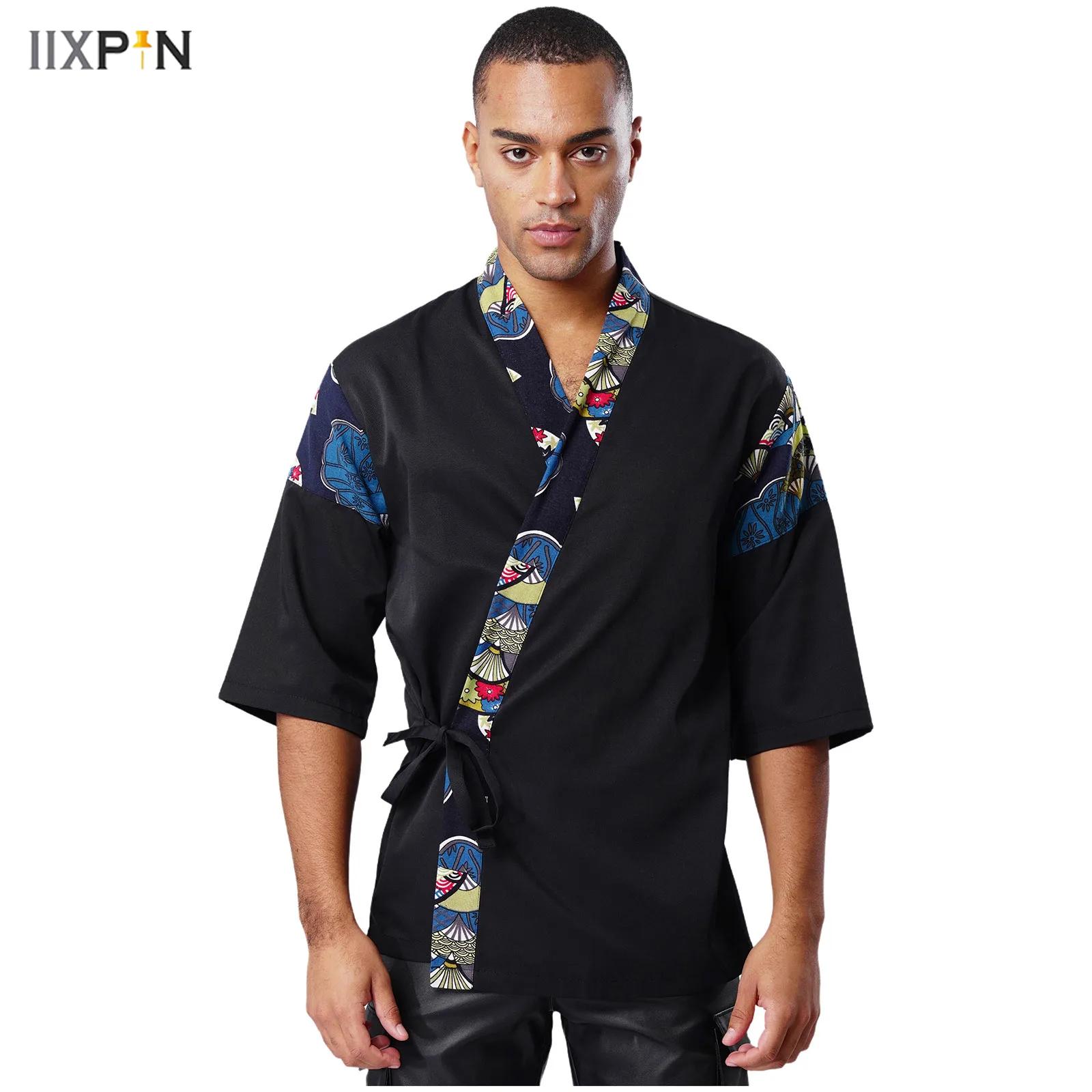 Men's Japanese Sushi Chef Coat - Home Cooking Restaurant review and price