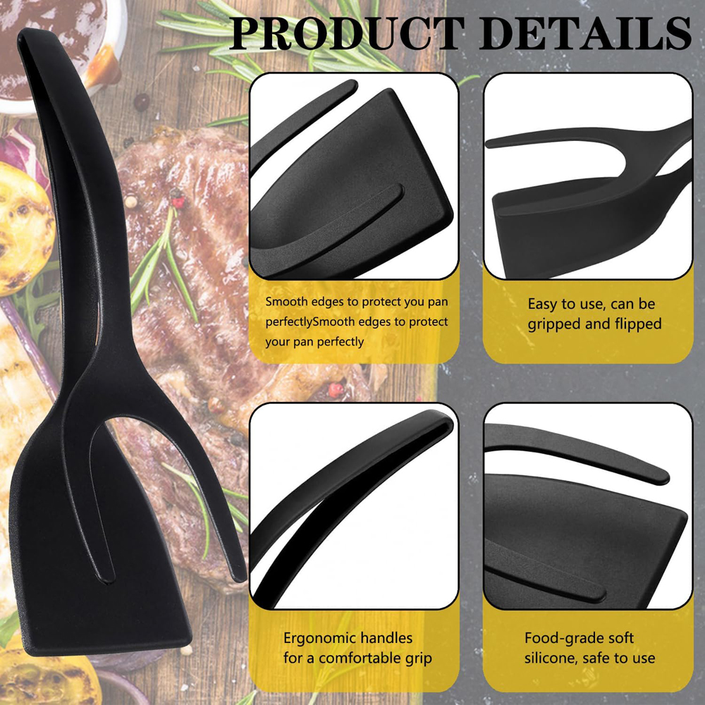 2 in 1 Grip Flip Spatula Clamp - Home Cooking In French review and price
