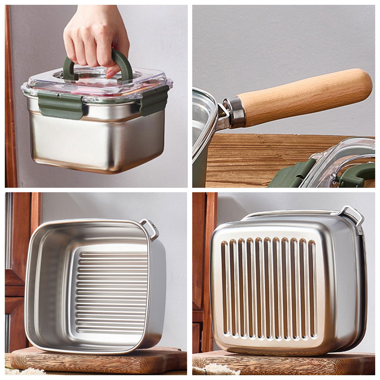 Mini Deep Fryer Pot for Campin - Home Cooking In French review and price