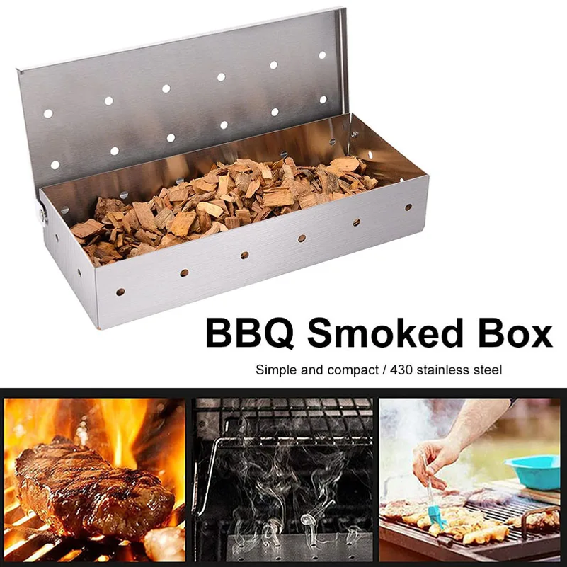 Stainless Steel Wood Chip Smok - Smoker Box Wood Chip review and price