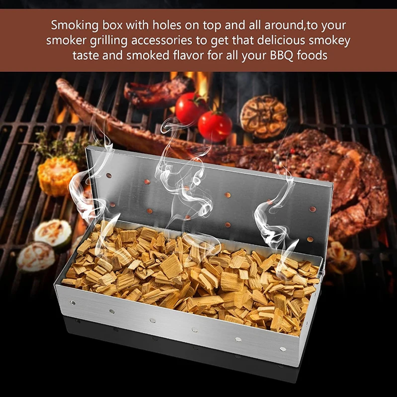 Stainless Steel Wood Chip Smok - Smoker Box Wood Chip review and price