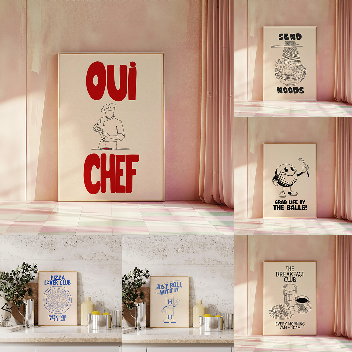 Oui Chef Gourmet Canvas Printi - Home Cooking In French review and price